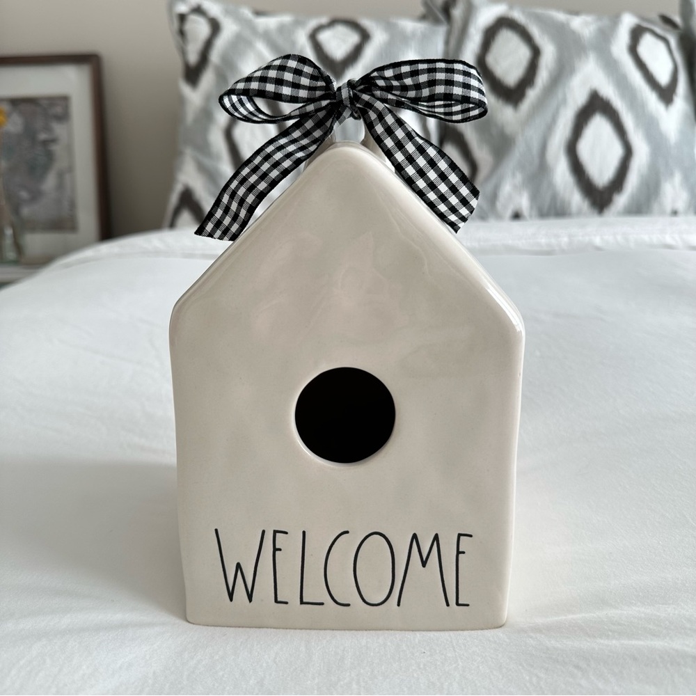 2019 Rae Dunn Welcome Birdhouse